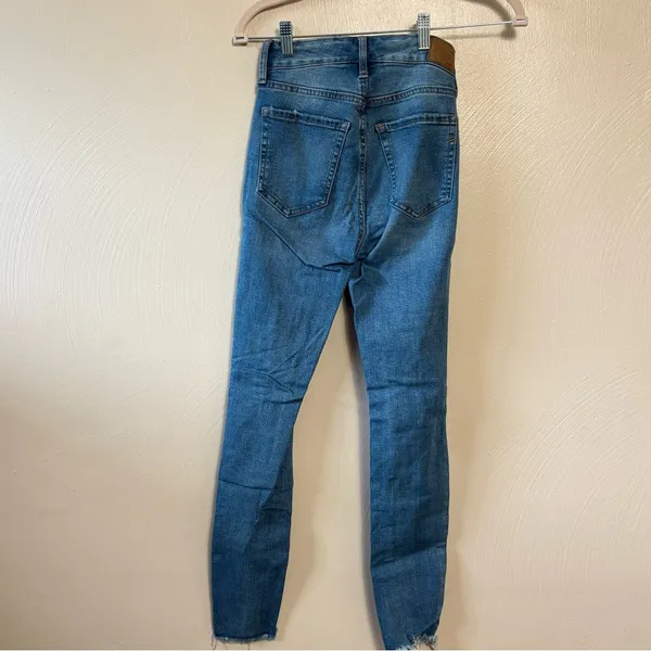 Aeropostale‎ Women’s Jeans Jeggings Super High Rise Ankle Stretch Distressed 00 - Image 8