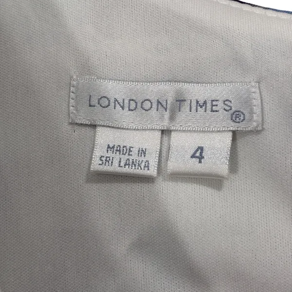 London Times Pencil Floral Formal Dress Size 4 NWT Womens - Image 6