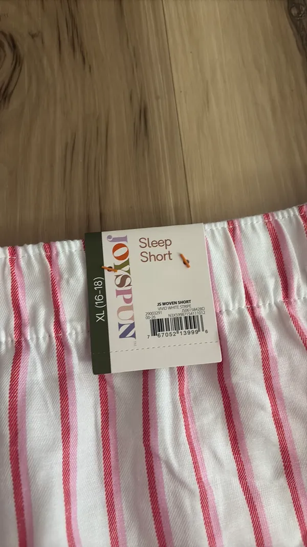 Joyspun pajama shorts Pink Size XL - Image 3