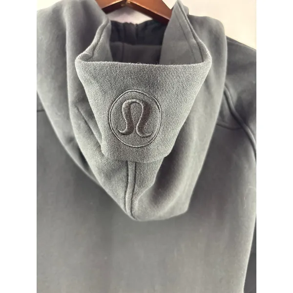 Women’s LuluLemon Scuba Oversized Black Full Zip Hoodie M/L - Image 4