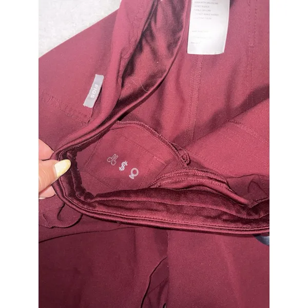 figs zamora jogger scrub pants burgundy xxl Women's - Image 7