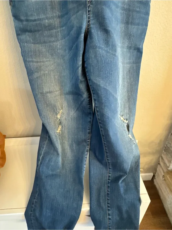 EDYSON‎ Denim Overalls Blue Size 30 - Image 5