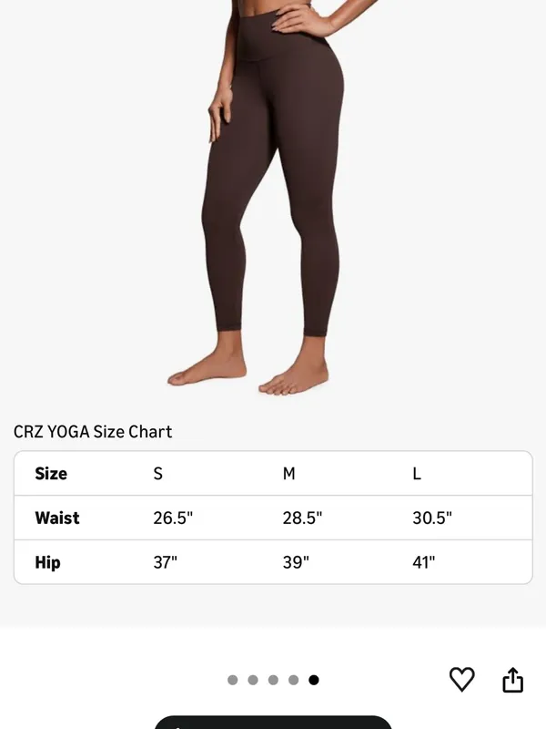 CRZ YOGA High-Waist Butterlux Leggings in Chocolate Brown - Image 2