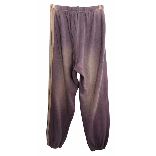 Aviator Nation 5 Stripe Sweatpants Faded Mocha Women's Size X-Large - Image 3