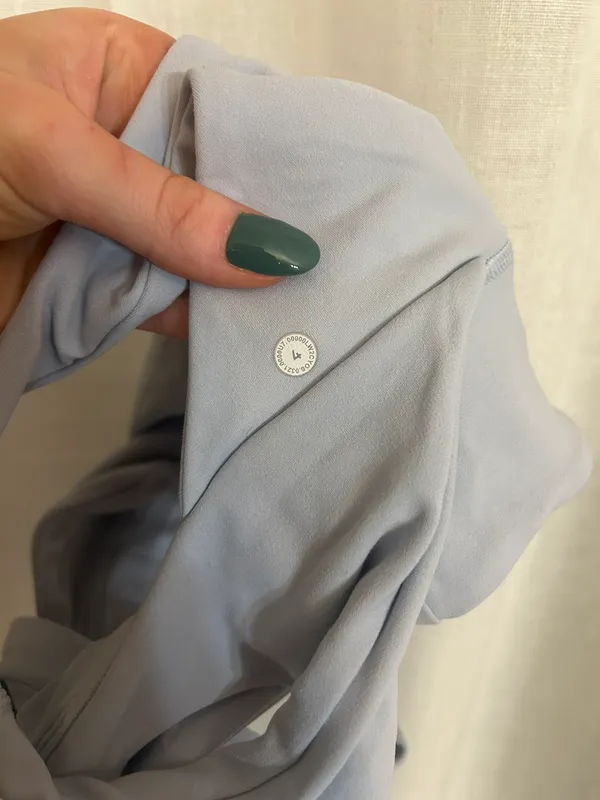 Lululemon Align Nulu Reversible Bra Pastel Blue / Heathered Pastel Blue - Image 5