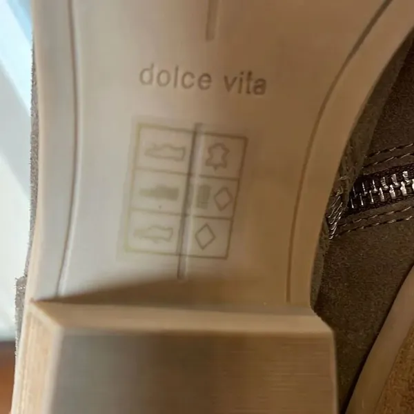 Dolce vita grey suede booties size 6 Gray - Image 7