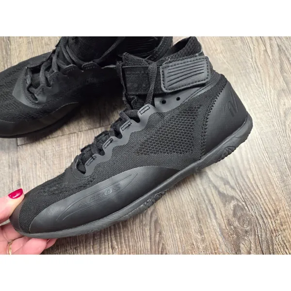 Varsity Aeros Elite 2 Black Cheer Shoes Hightop Size 8 Style # 107533-1 - Image 3