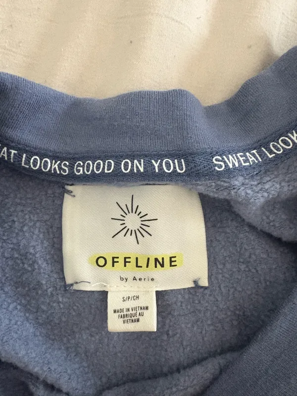 Aerie Cropped Sweatshirt OFFLINE by - Image 3