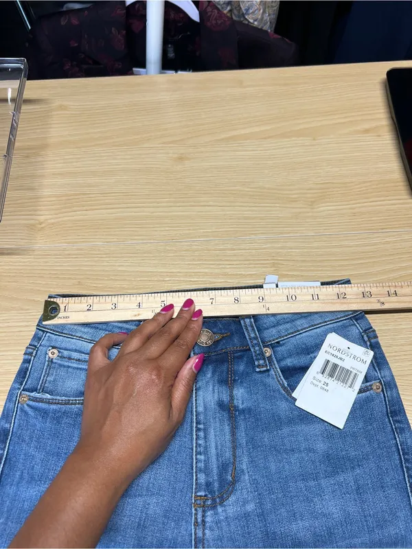 NWT STS Blue Ellie High Rise Crop Skinny Jeans Raw Hem Size 25 - Image 9