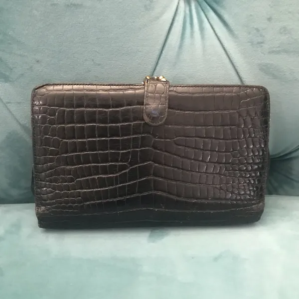 koret vintage genuine calfish wallet coinpurse From 1950’s - Image 4
