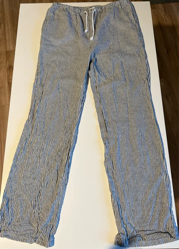 Love Tree striped linen blend pants Size M - Image 2