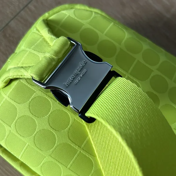 Kate spade neon yellow Noel Jacquard Belt Bag - Image 5