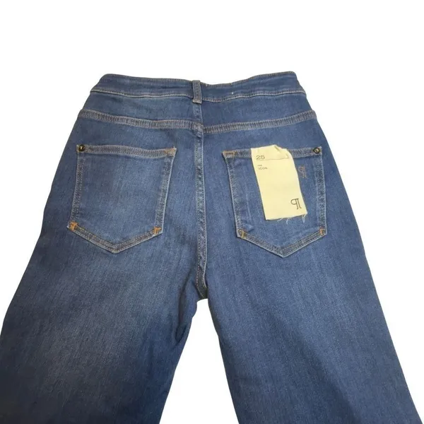 Anthropologie Pilcro Letterpress The Icon Flare Denim Jeans $148 High Rise NWT - Image 10