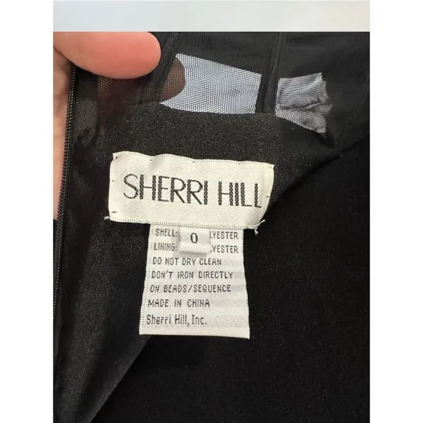 Sherri Hill 55554 Corset Ruched Satin Strapless Prom Dress Sz 0 USED - Image 6
