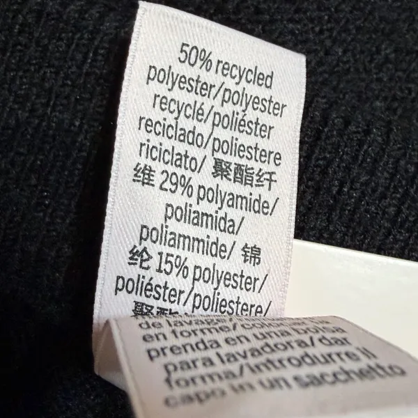 Victorias Secret Black Knit Jogger Pants Wool Blend NWT Womens Medium - Image 6