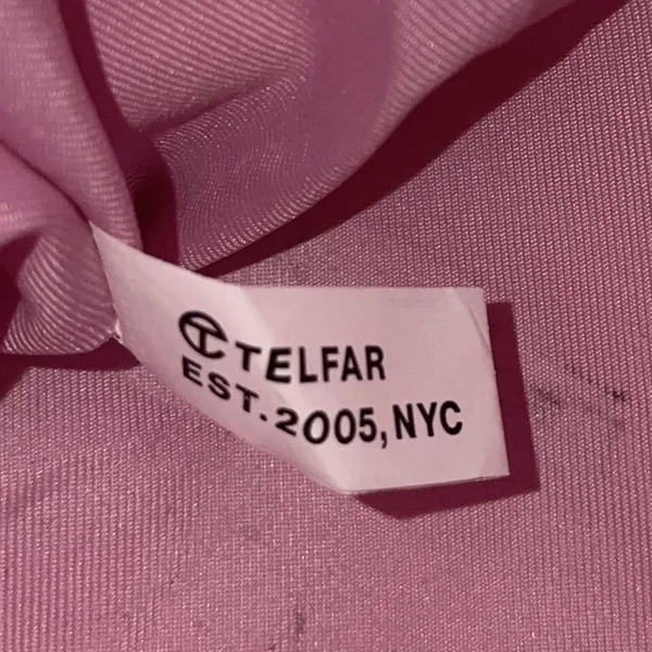 Telfar Shopping Bag Bubblegum Pink Tote Handbag Vegan Leather Crossbody Laptop - Image 7