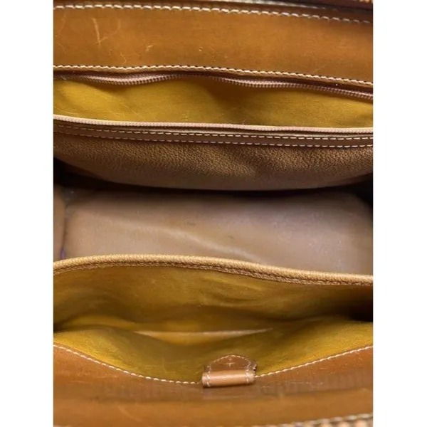 dooney and bourke vintage classic brown leather cr - Image 7