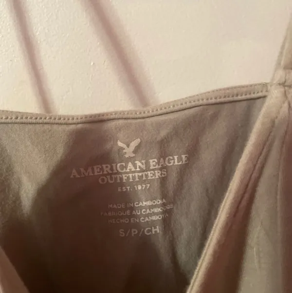 American Eagle green tie up top - Image 4