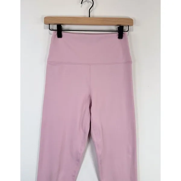 Set Active Womens Leggings Pink Luxform High Rise 7/8 Stretch Yoga Small - Image 5
