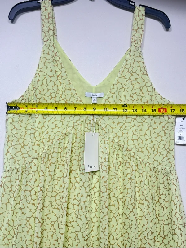 Joie Bondi maxi Pure silk drapes dress nwt size medium - Image 4