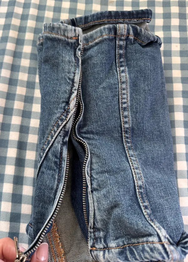 Zara denim top - Image 4