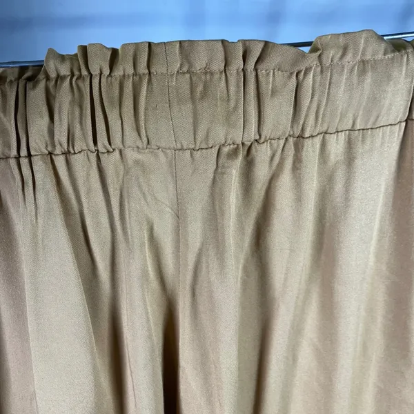 Shinestar L Women's‎ Tan Joggers Lightweight Drawstring Waist Casual Pants - Image 7