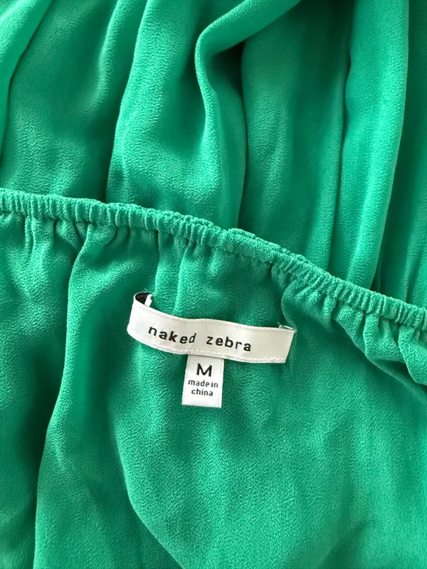 Naked Zebra Green Romper - Image 2