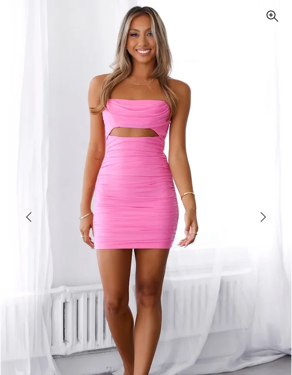 Hello Molly Under A Spell Dress Pink - Image 2