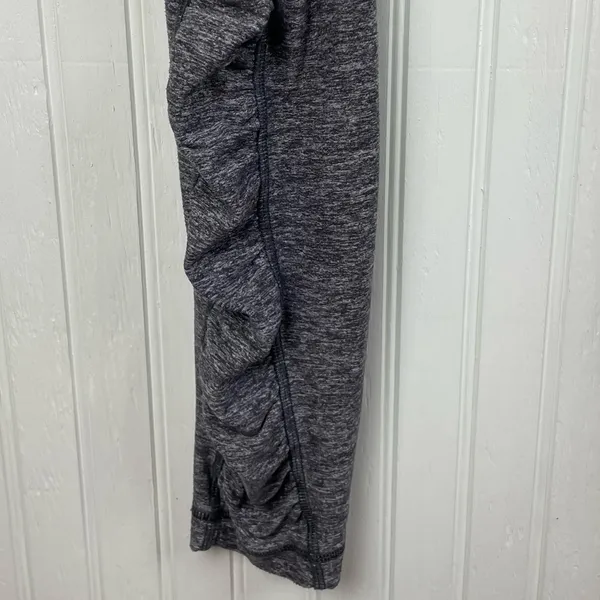Lululemon Run Turn Around Tight Heathered Black Womens Size 8 Athleisure Running - Image 6