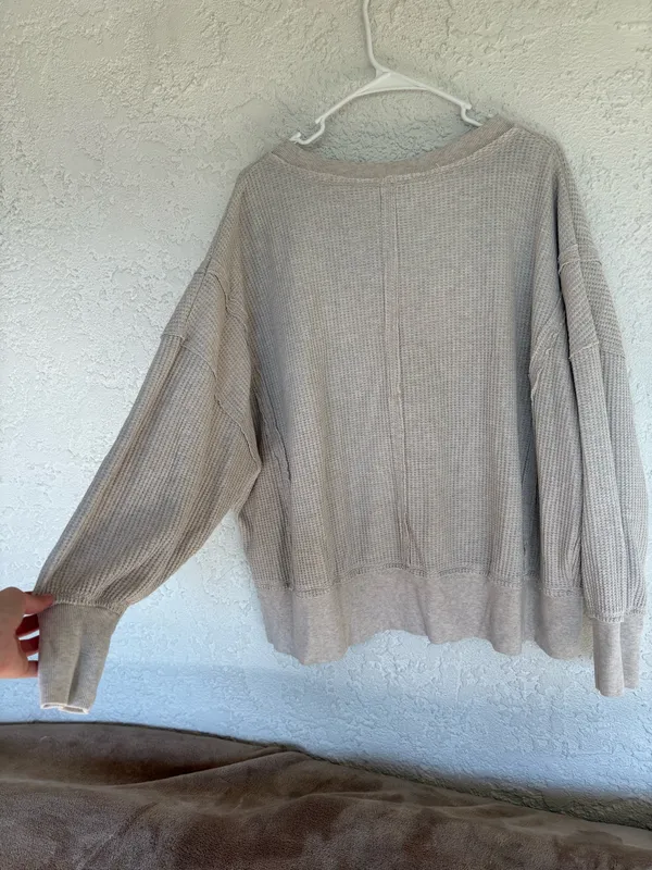 SO Sweater Tan Size M - Image 3