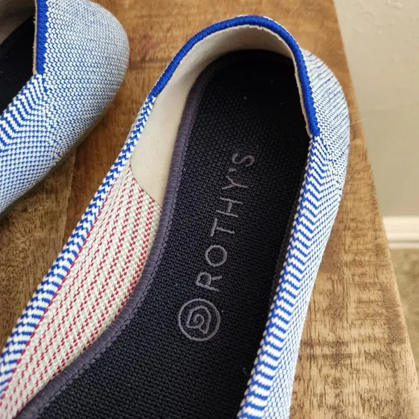 Rothy's Retired Blue Mirror Flats - Image 4
