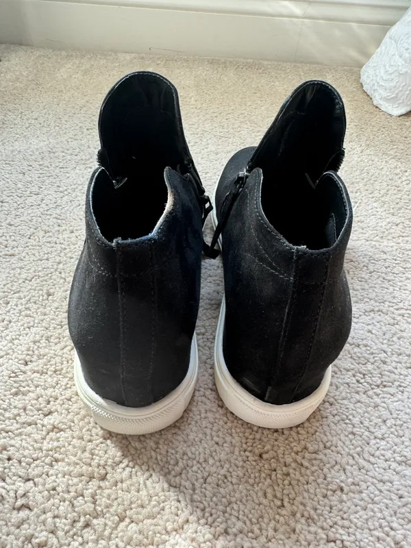 Steve Madden Suede Platform Sneakers - Image 3