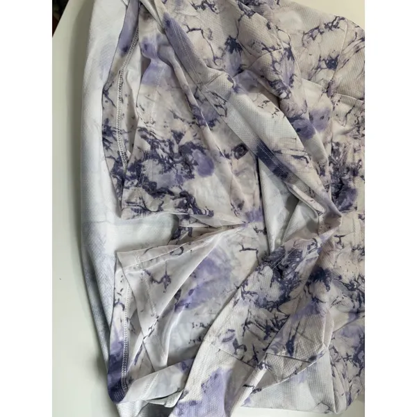 N'vo Layla‎ Skort Lavender Marble Print LivCool UPF 50 Golf Tennis Skirt Med NWT - Image 5