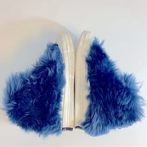 Converse x‎ Ambush Chuck 70 Fuzzy High Navy White - Image 8