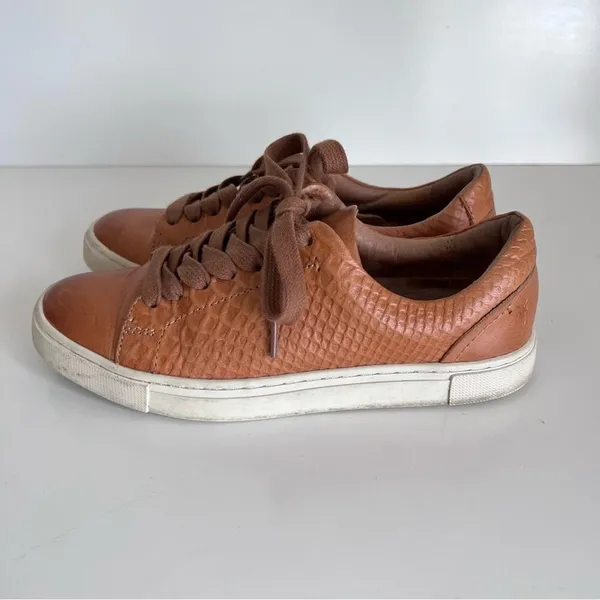 Frye Ivy Low Lace Sneaker‎ Rosewood - Image 2