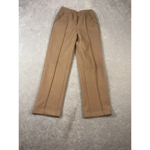 the group babaton pull on pants‎ aritzia camel xs front seam Flow Shown On Back - Image 2