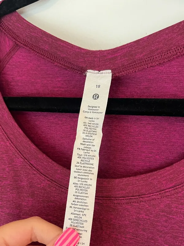 Lululemon Swiftly Tech Long Sleeve - Image 2
