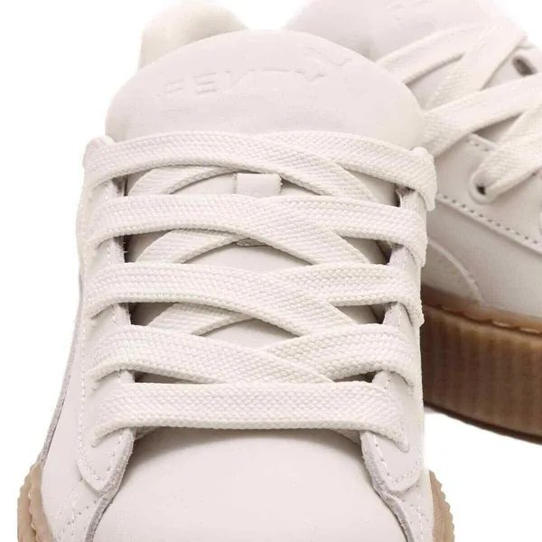 Puma Women's White‎ and Tan Sneakers - Image 7