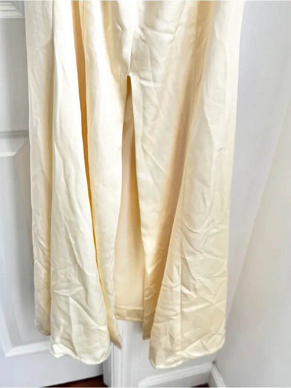 Nana Jacqueline Caroline Dress in Butter Yellow - Image 8