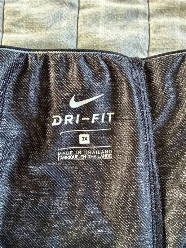 Nike Women's Charcoal Gray Athletic Shorts with Drawstring - Image 3