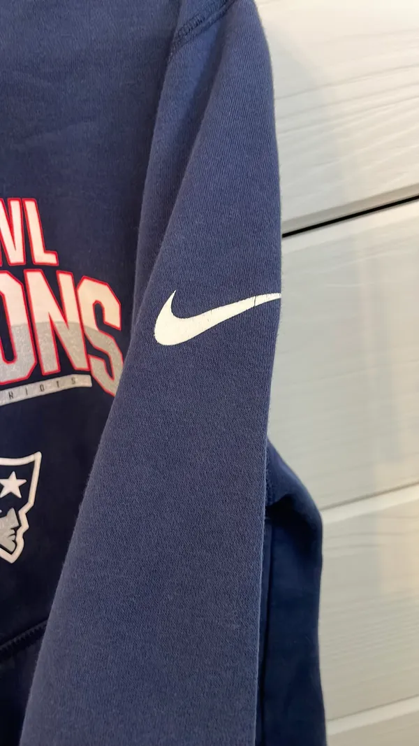 Patriots Super bowl Sweatshirt Blue - Image 2