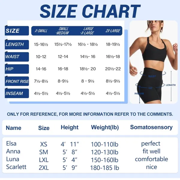 Black Bike Shorts Size L - Image 9