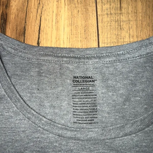 Ohio state tee 108 Gray Size L - Image 3