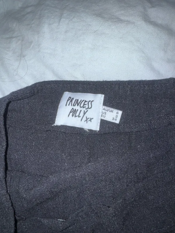 Princess Polly Black Mini Skirt - Image 3