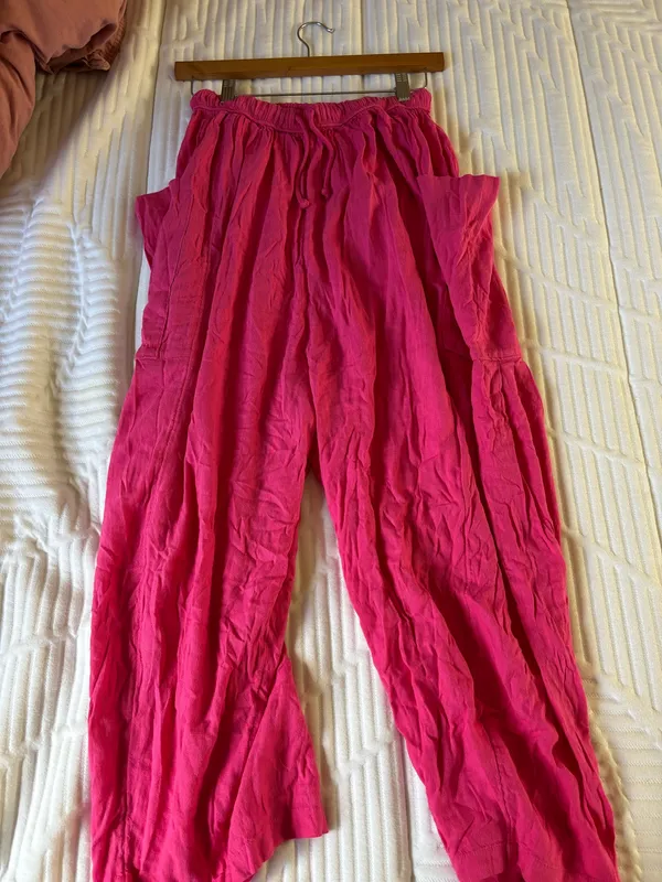 Free people Quinn pants vacay pink - Image 3