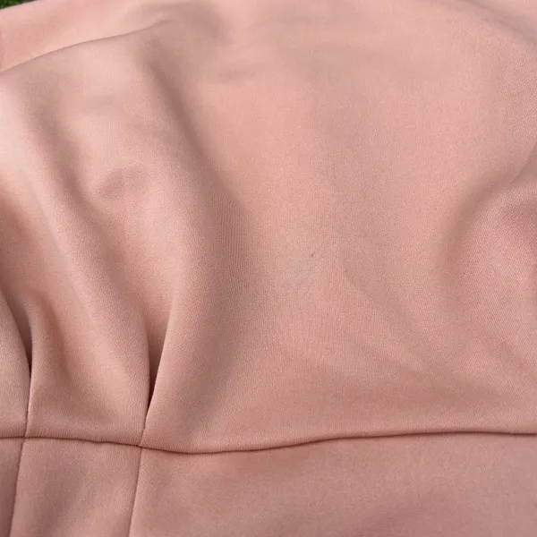 ASOS One Shoulder Light Pink Mini Dress - Image 9