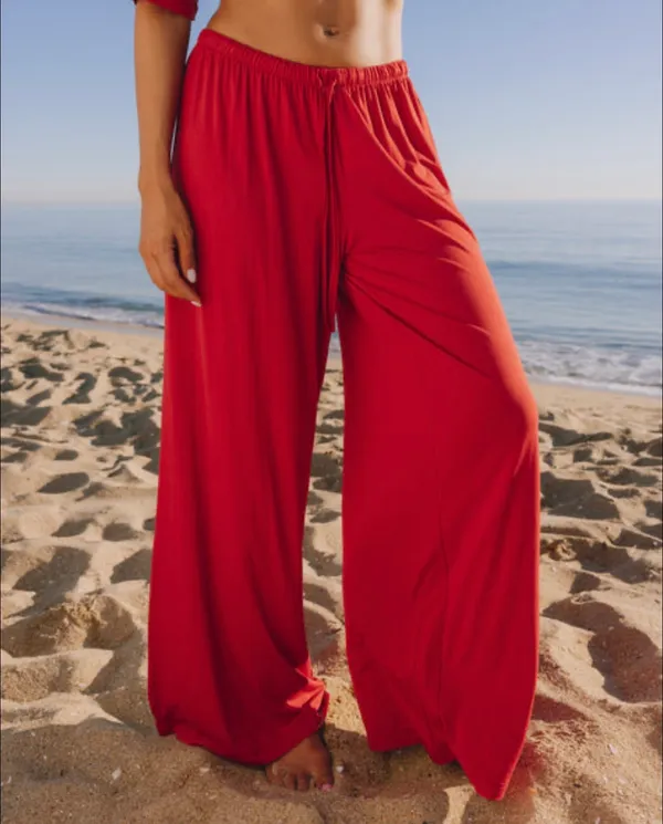 House PJ Lounge set - Vintage Red with VdayPatch - XS/S, worn once. SOFTEST, lightweight. Washed once. Still in perfect condition no stains! - Image 2