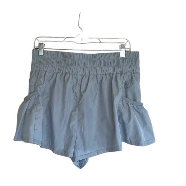NWOT FP Movement X F P Women's Get Your Flirt On Shorts In Sage Stone - Image 12