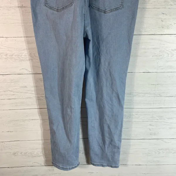 Womens denim overalls size small cotton blend Blue - Image 6
