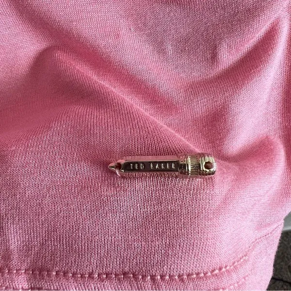 Ted Baker London Pink Open Sleeve‎ Tee - Image 4